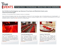 Tablet Screenshot of event-agentur-hannover.de